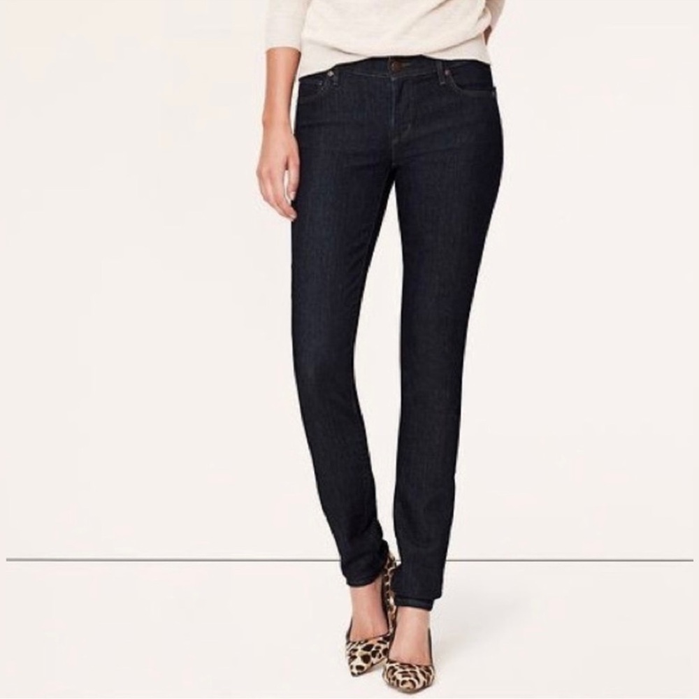 Loft Modern Skinny Jeans Black Size 8/29